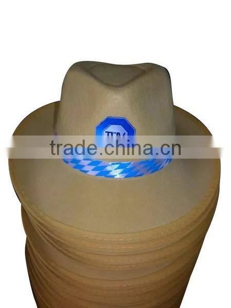 China suppliers man woman fitted wool felt top fedora hat promotional with private logo for gifts on sale