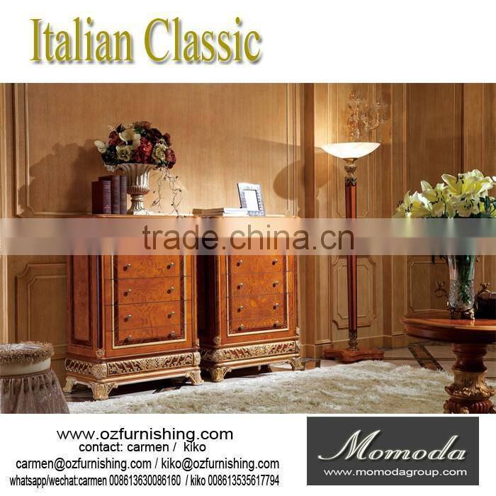YB62 European Style Wooden Makeup Dresser With Mirror, Luxury Antique Wedding Bedroom Set, Wedding Decoration