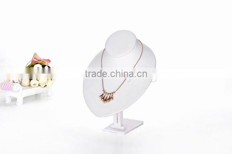2016 custom-made turnable acrylic necklace display bust