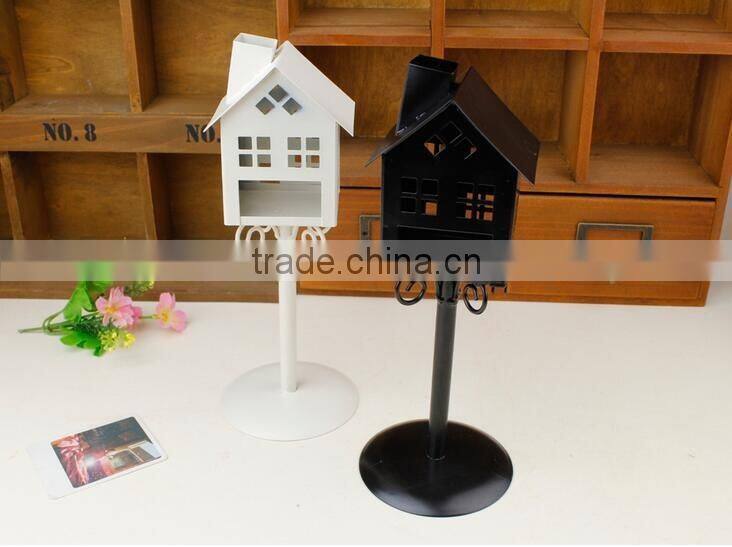 2017 New Heart shaped style tealight candel holder lantern