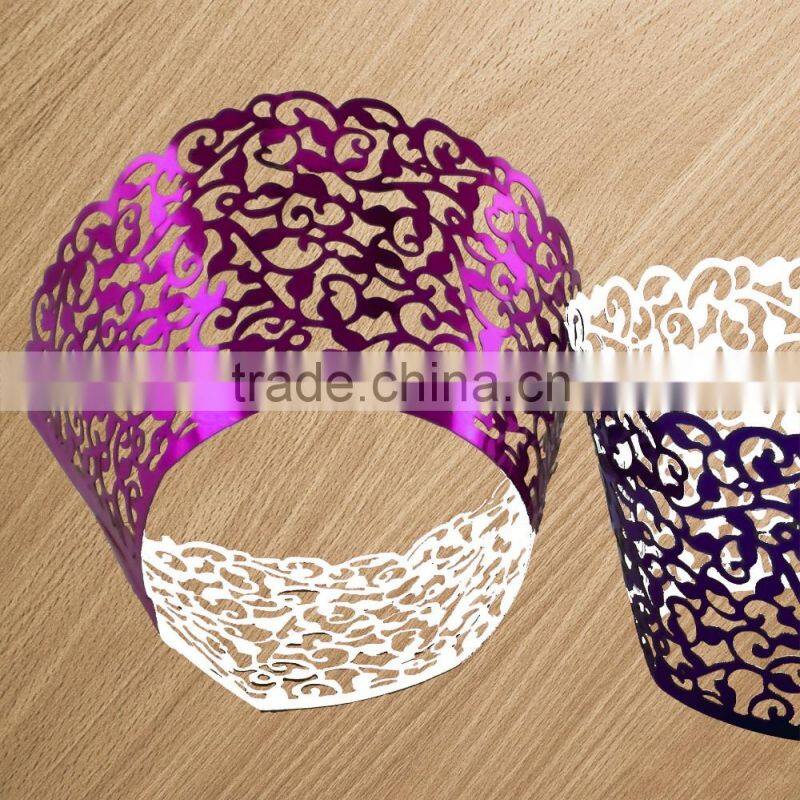wedding paper cupcake wraps food containers cakes cups Cupcakes wraps
