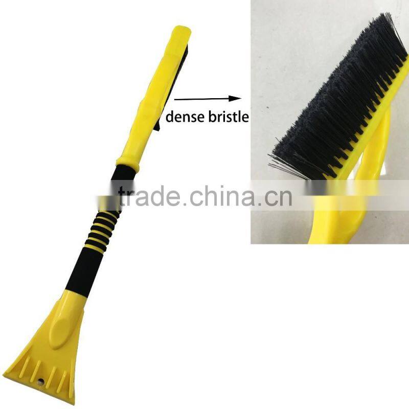2 in 1 high quality Car Cleaning Snow Broom/Snow Brush with Ice Scraper and EVA handle