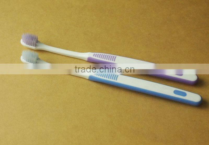 crown brand long thin handle adult toothbrush hotel toothbrush