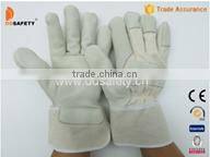 Cow Grain Leather Safety Glove