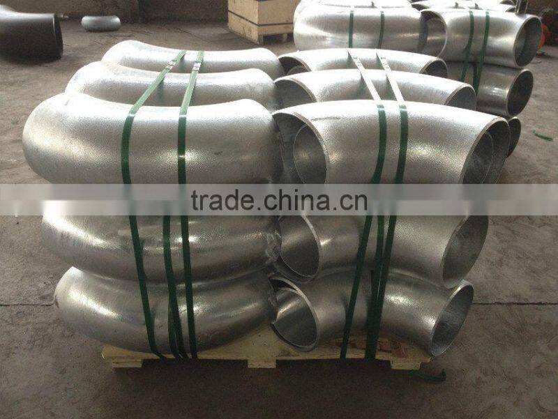 Hebei Factory Elbow L/R Seamless Carbon Steel Butt Weled Pipe Fittings