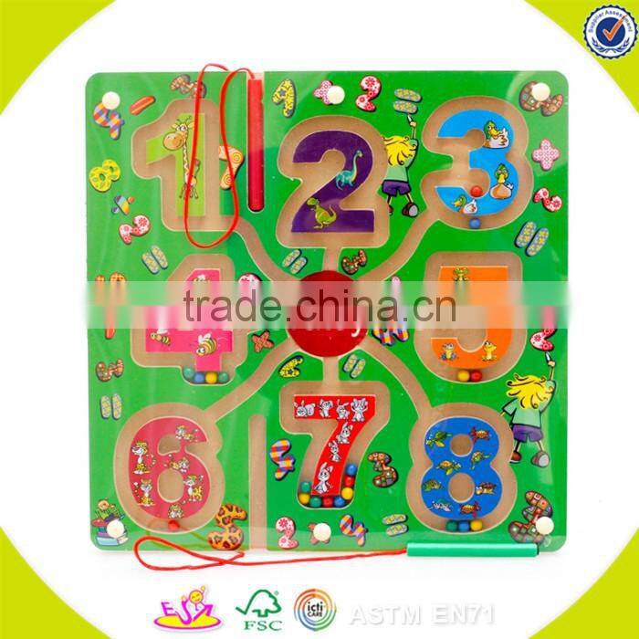 wholesale popular kids wooden toy maze top fashion children wooden toy maze W11H013