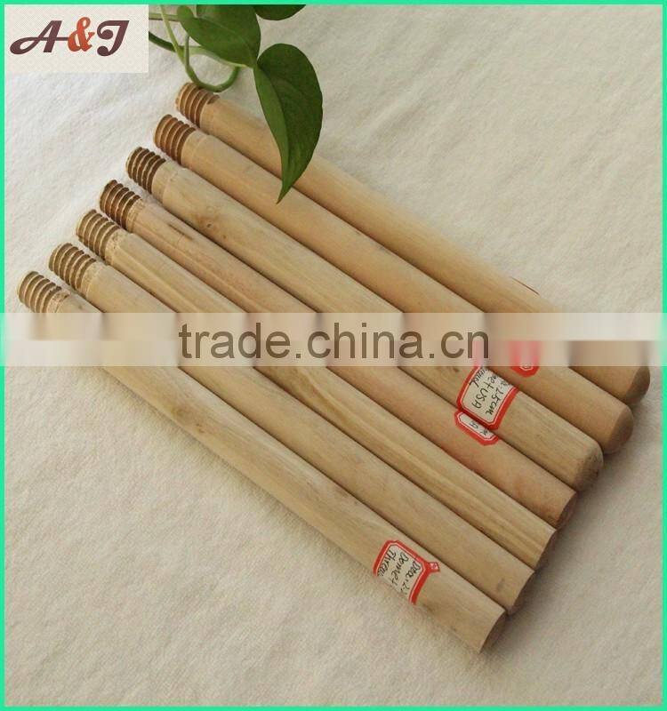 natural broom wooden handle short handle