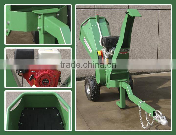 (HS-GS-05) 13HP Honda GX390, Kohler Command, Briggs & Stratton gasoline power garden chipper shredder
