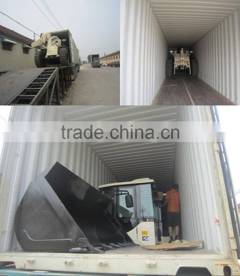 HZM 3ton hot wheel loader with ce