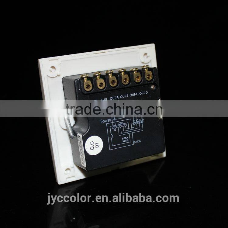 4-Port Digital Wireless Remote Control Wall Switch