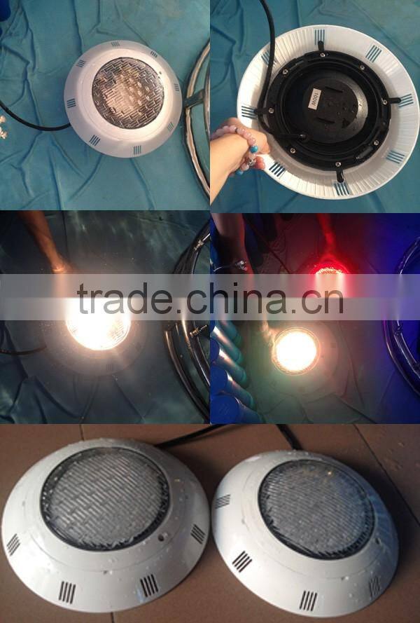 Waterproof grade 68 AC12v 18w led swimming pool lights