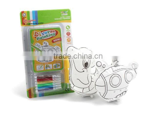 popular with market the DIY Inflatable wind up clownfish toys