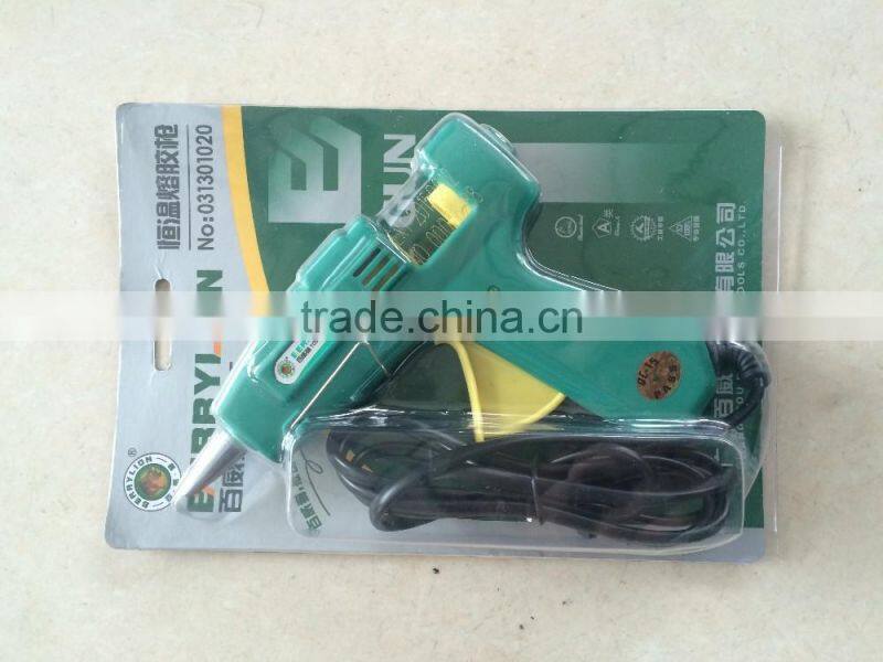 Best selling 20w anti drip hot melt glue gun for plastic melting