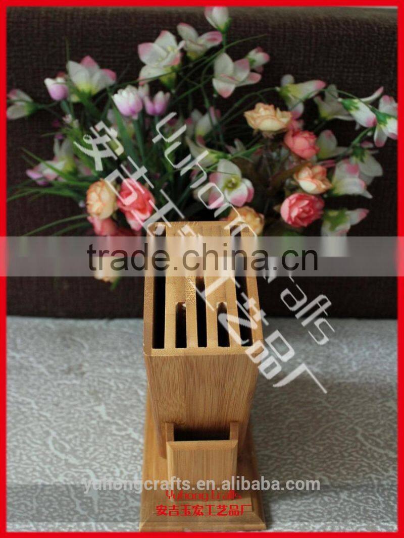 Customized Kitchen Knife rest With Bamboo For Promotion