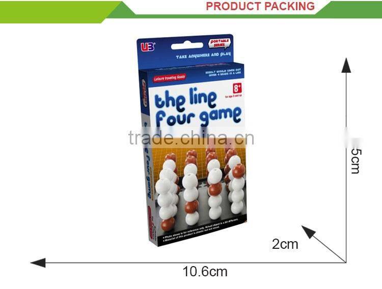 Hot sale children's intelligence toys connect four game chess