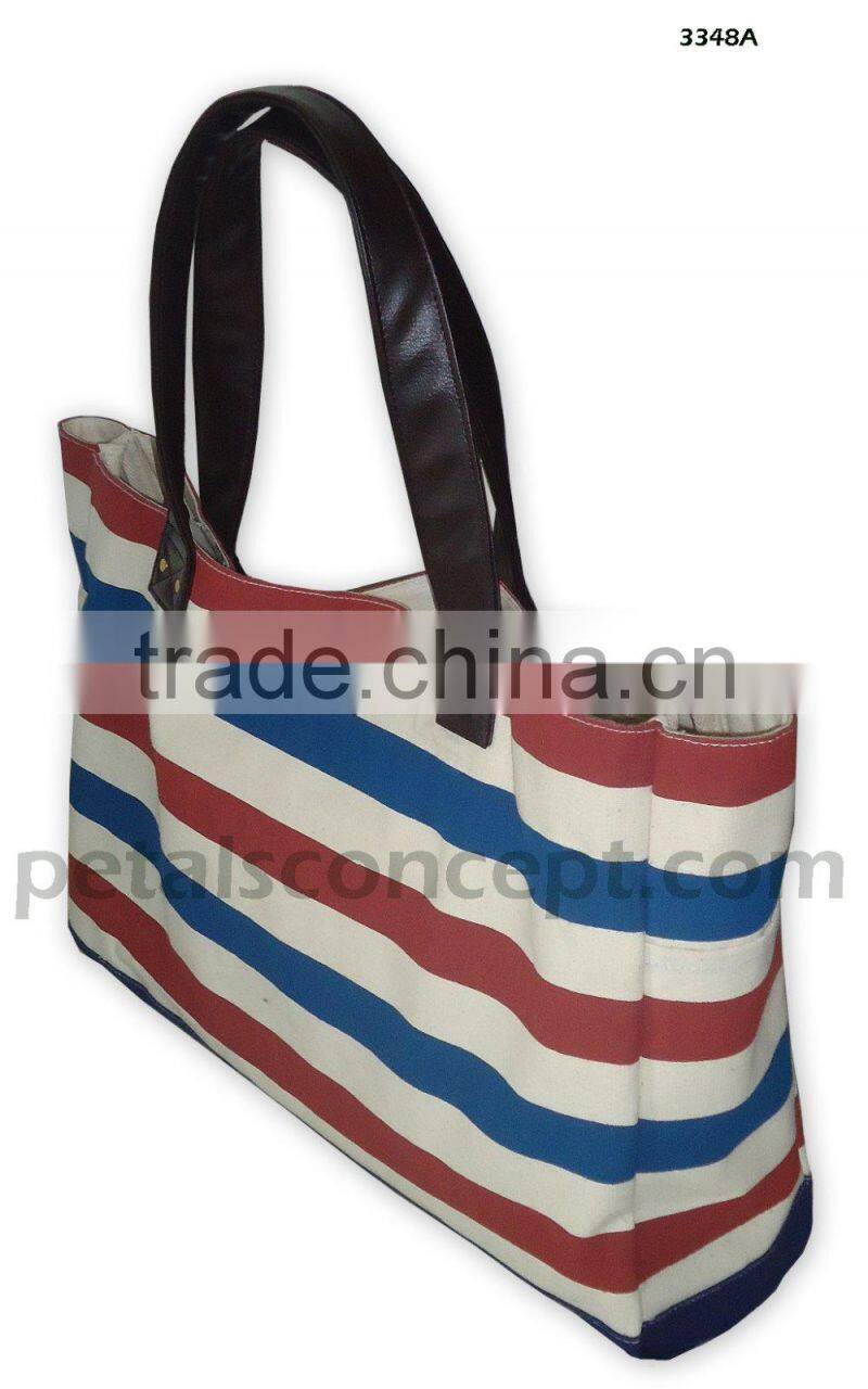 Canvas Beach Bag