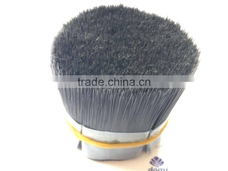 BLACK PET HOLLOW TAPERED FILAMENT FOR PAINT BRUSH MAKING