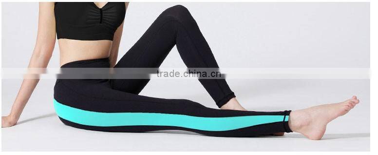 top quality active work out yoga wear&fittness ladies capri trousers, fitness clothes, activewear