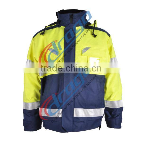 Drago high visibility 10000mm waterproof softshell jacket