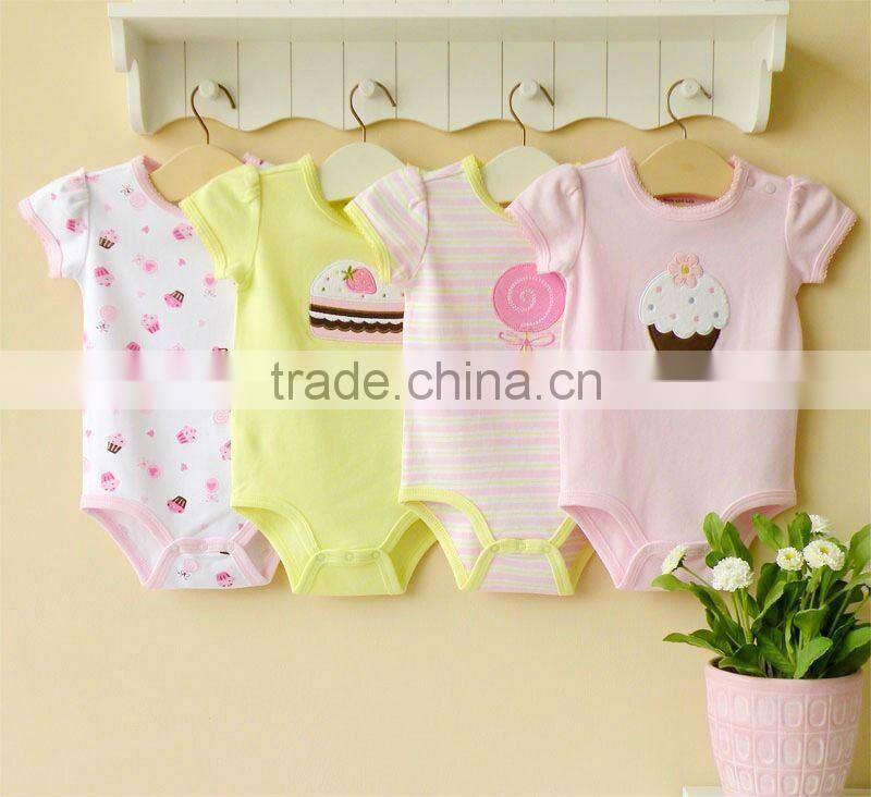 100% cotton baby clothes ,baby romper , baby romper set