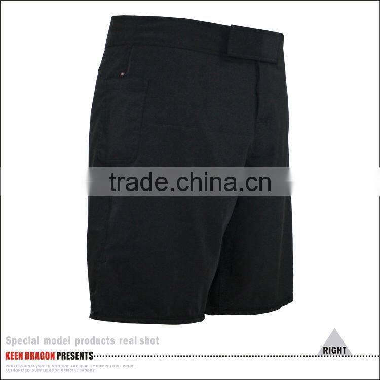 men's four way stretch custom made mma shorts