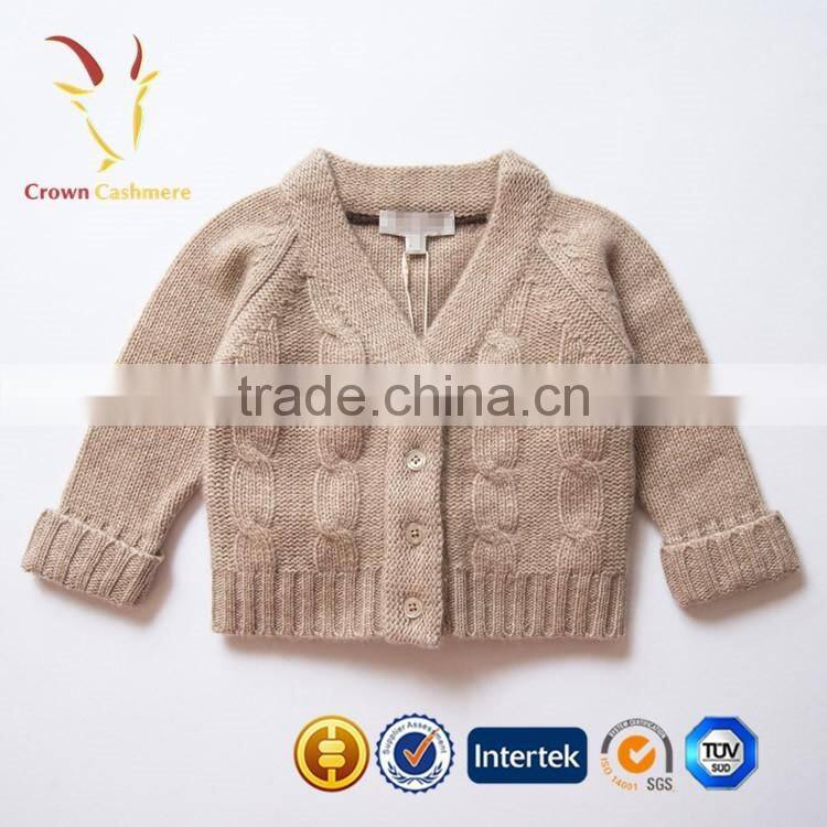 Baby Cardigan Cable Knit Crochet Kids Cardigan Sweater
