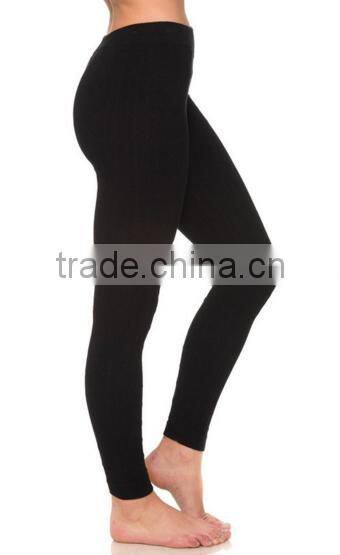 High quality jeggings with hug tight fit, cotton spandex basic leggings for women