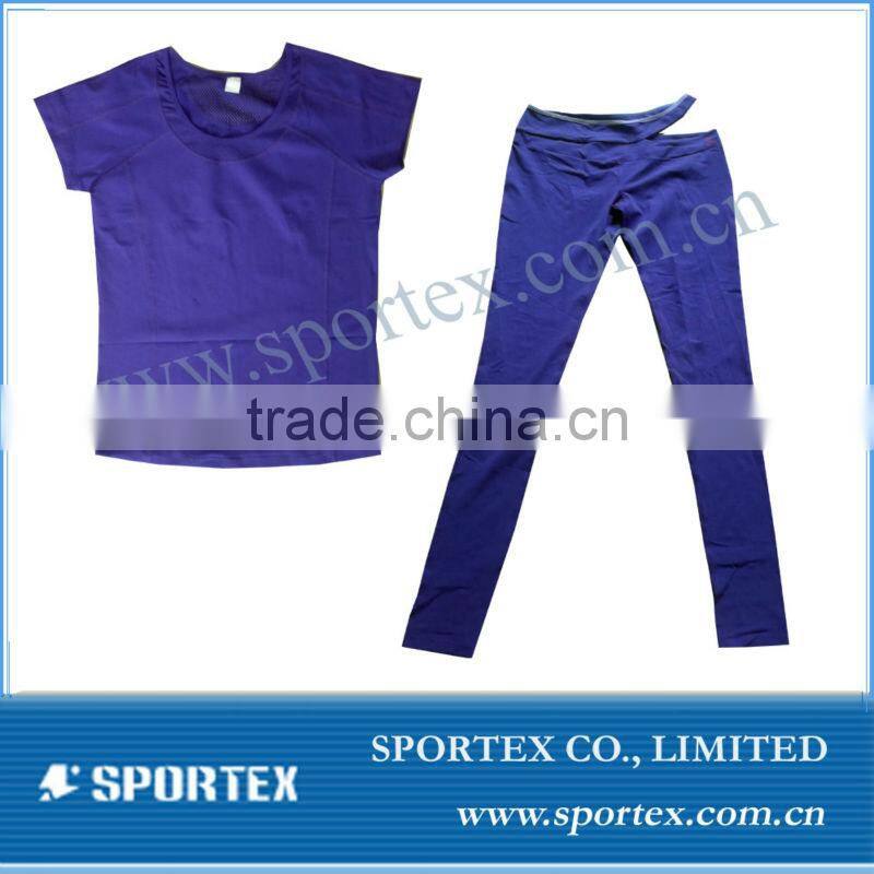 Ladies fashionable yoga wear/suitable yoga wear/.yoga suit