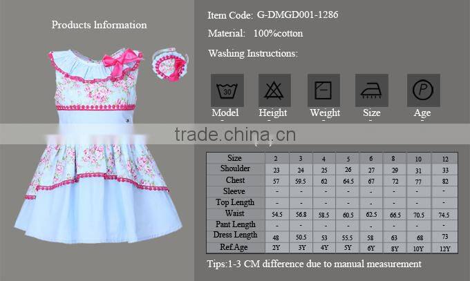 red tassel girl child dress baby wear clothes