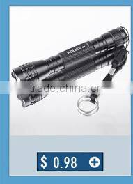 Multifunction police flashlight