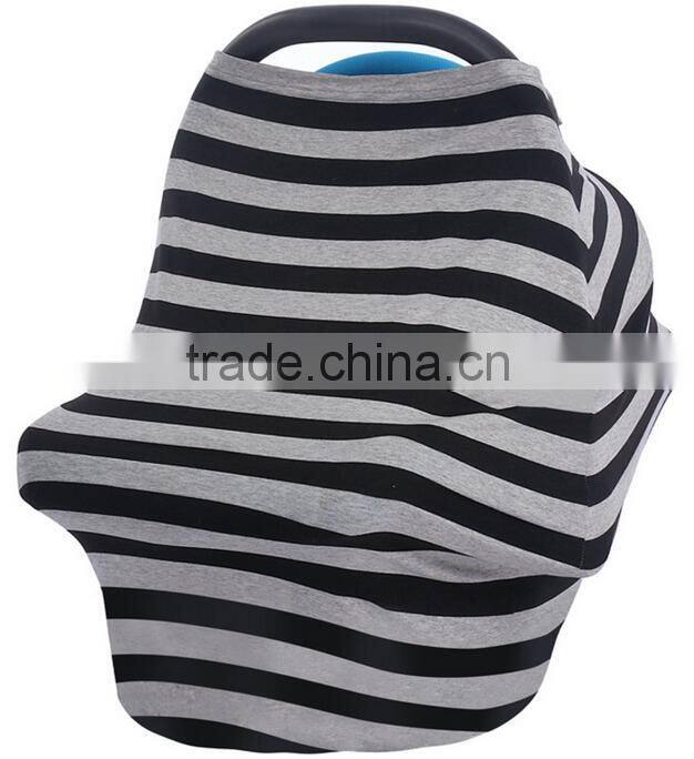 Hot sale baby car seat cover mutifunctional nursing breastfeeding cover scarf