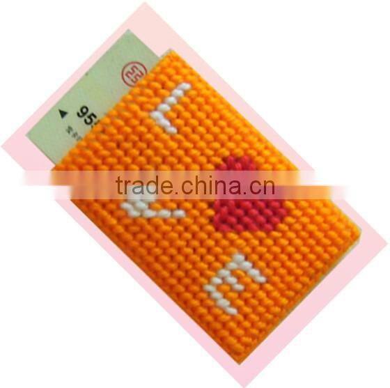 DIY goods,3D Cross stitch Embroidery.beautiful.fashion card bag-01