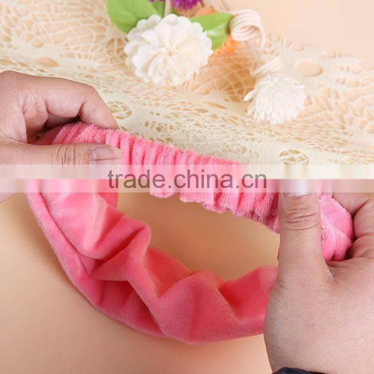Fleece low price custom hair band