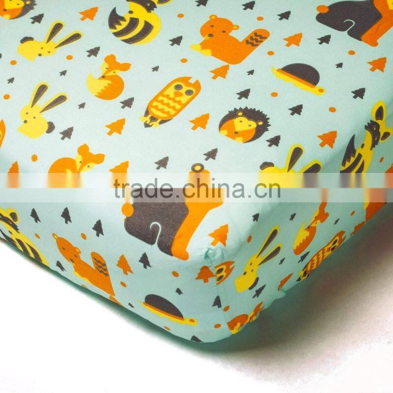 hot sales 100% cotton baby bedding sheet