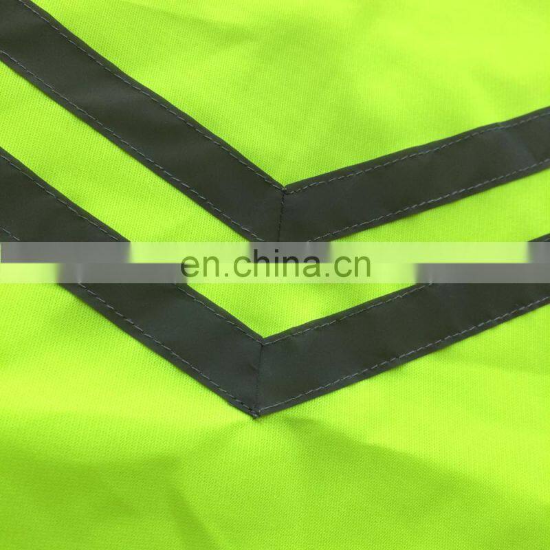 yellow mesh riding reflective runing vest
