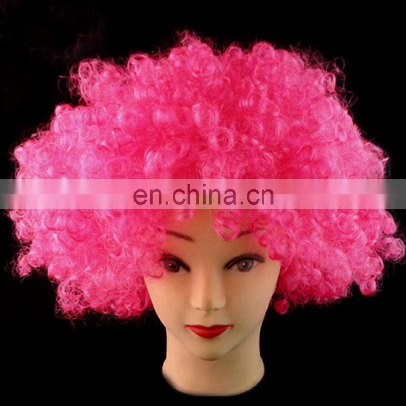 Halloween funny crazy costume party human Hair Wig
