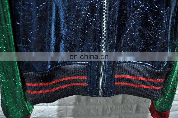 Fashion Clothes Slim Fit Women Leather Jacket Wholesale Leather Fashion Jacket