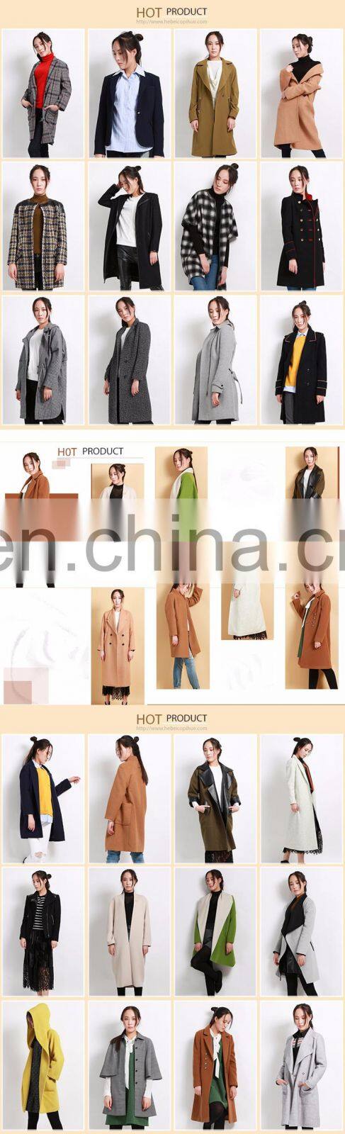 Manufacturer Promotional High Quality Woman Fancy Coat