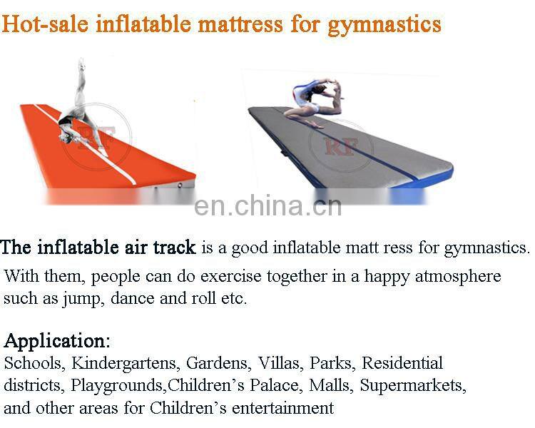 air bed inflatable mattress, inflatable air gymnastic track for rental IT71