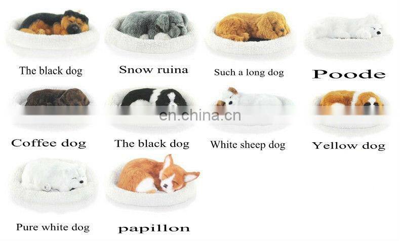 2014 Top New Fashion simulation animal Snoring & breathing dog