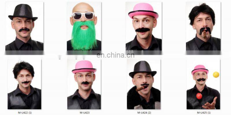 Halloween Costume Party Fake Mustache M-U423