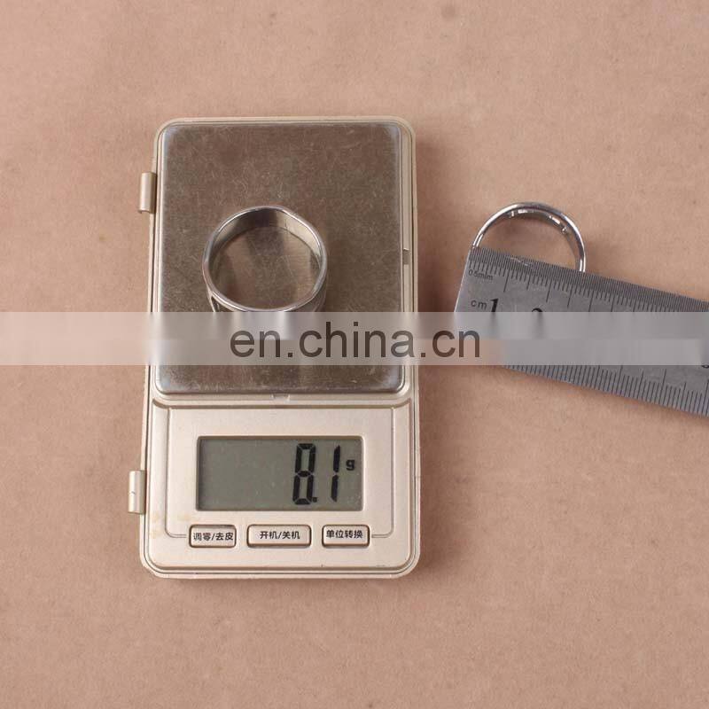 Stainless steel metal finger ring beer bottle opener