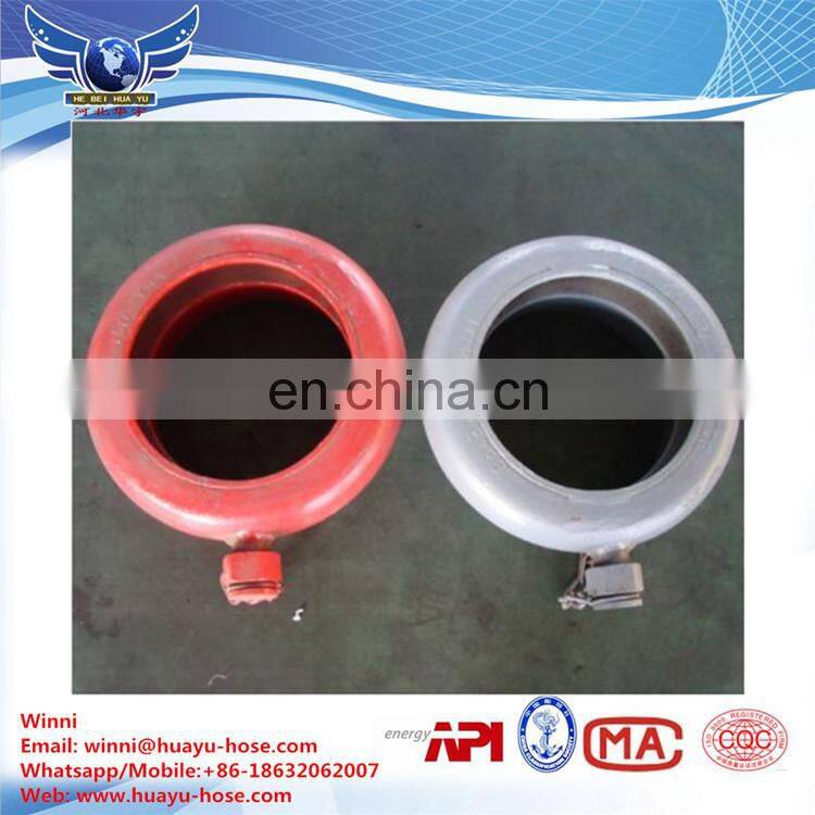 Mud tank pipeline system inflatable air grip union