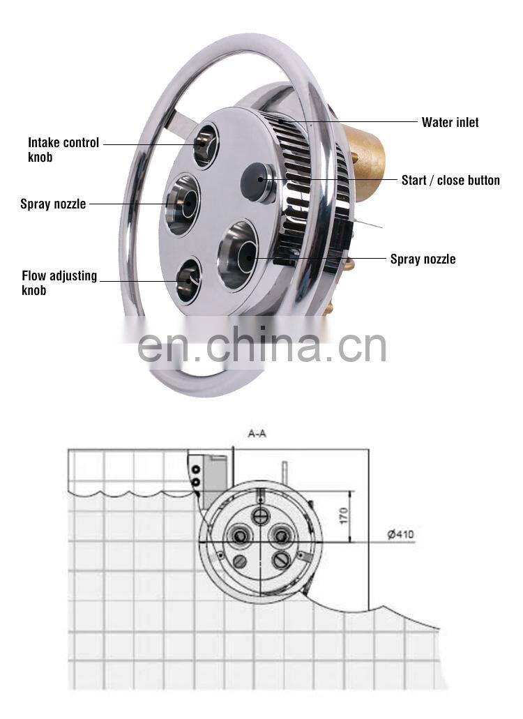 Swim Training Device Swim Jet Counter Current Swim Jet