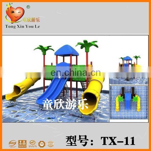 Customized mini water playground backyard water slide