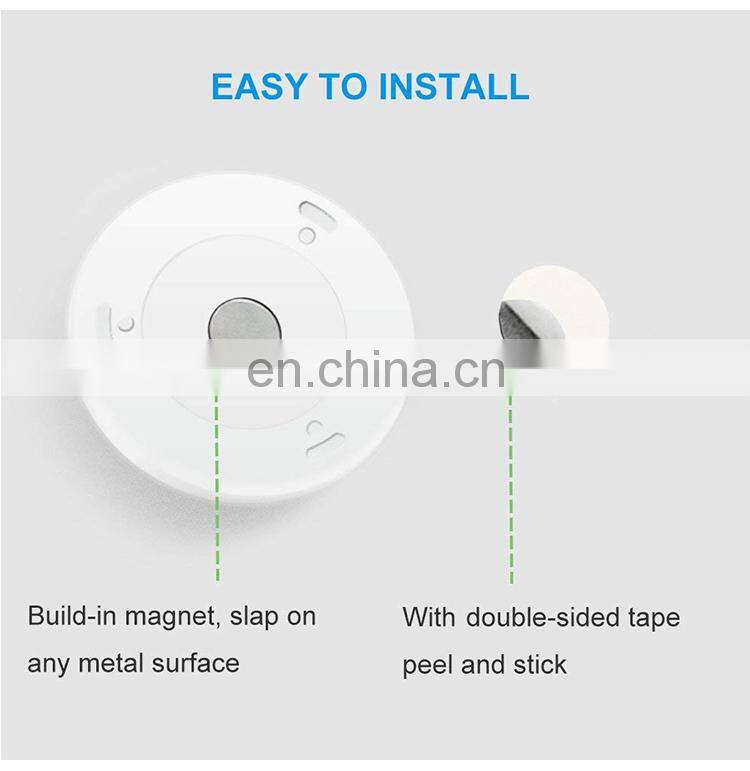 Motion Sensor Lights, Battery-Powered LED Night Lights, Stick-Anywhere Wall Lights for Hallway