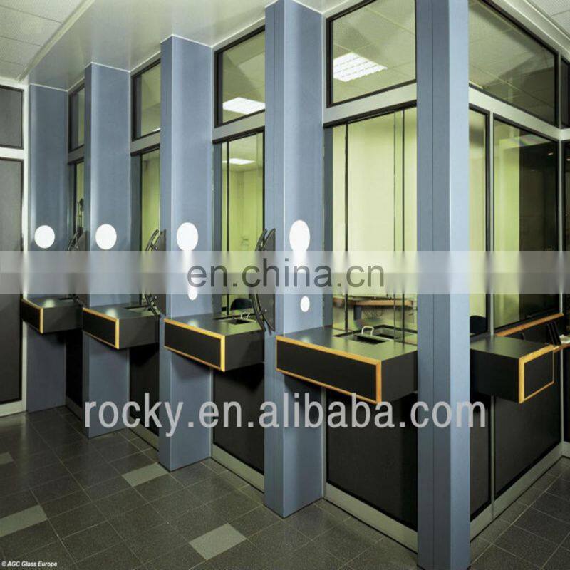 4mm to 25mm better Price unbreakable window wall door toughed bullet-resistant tempered glass