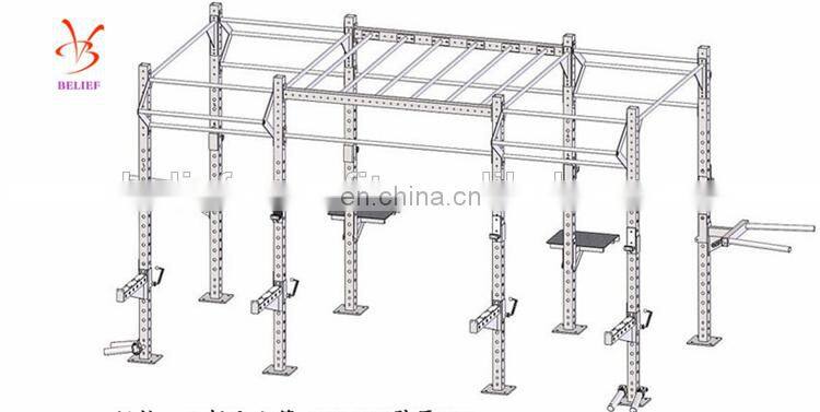 Crossfit fitness equipment rig power cage
