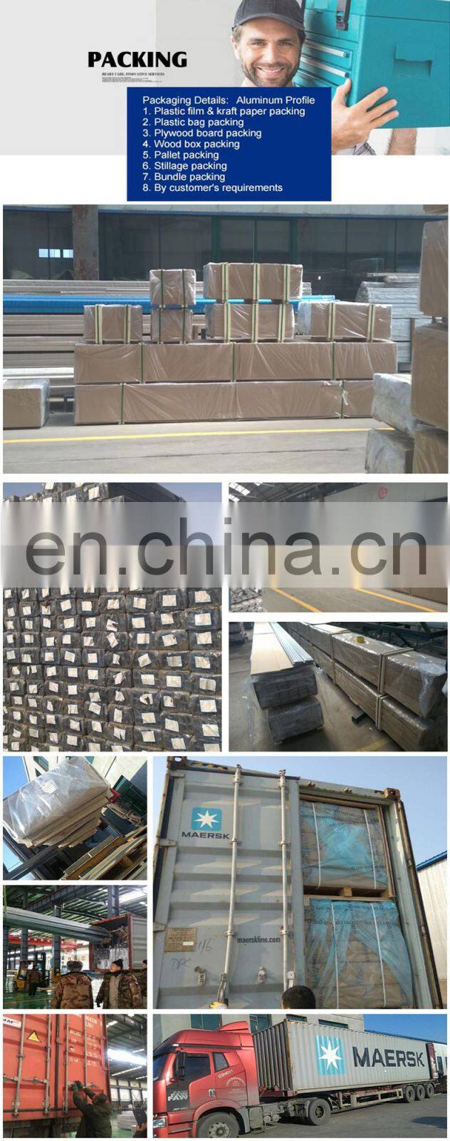 Industrial wood color wooden transfer aluminum extrusion profile