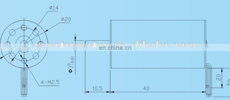 12V brushless dc motor with hall sensor
